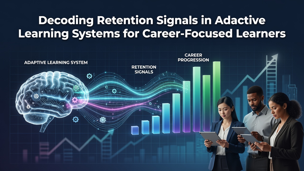 Decoding Retention Signals in Adaptive Learning Systems for Career-Focused Learners