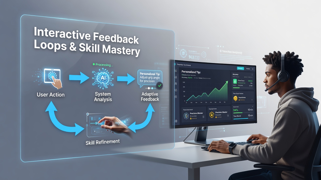 How Interactive Feedback Loops Drive Skill Mastery in Self-Paced Digital Training Platforms